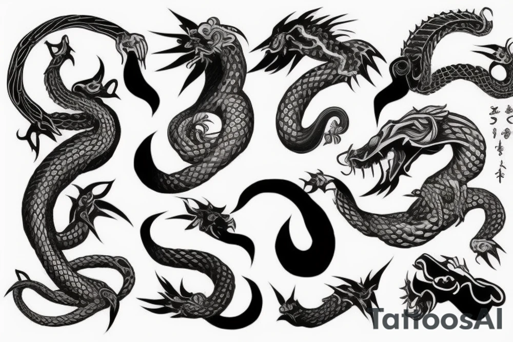 ouroboros tattoo idea