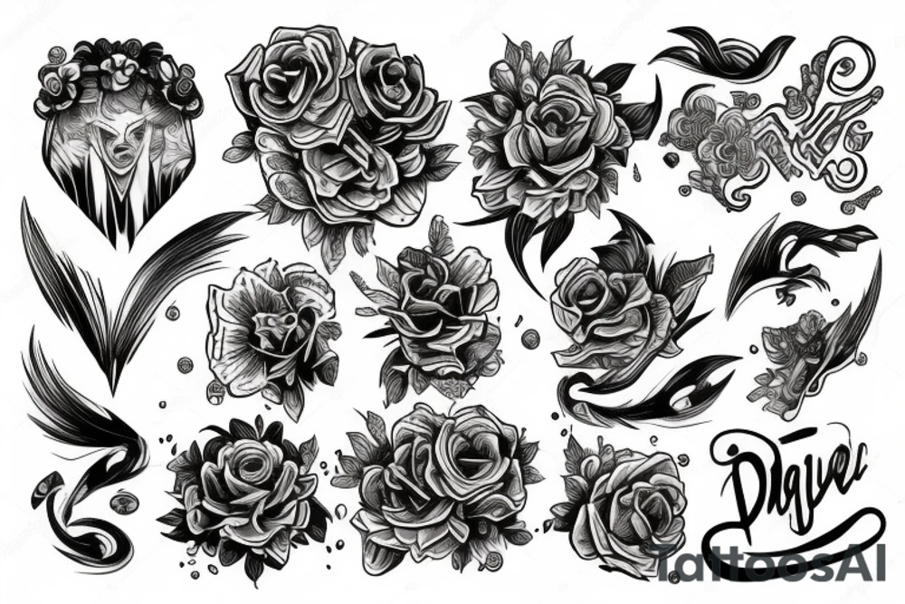 привидение tattoo idea
