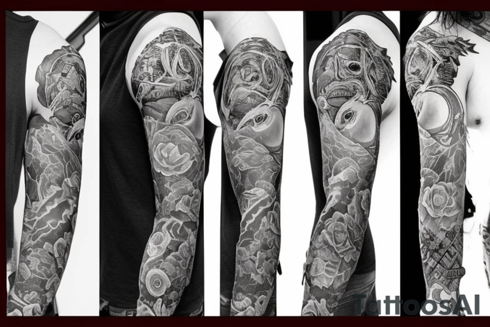Sleeve tattoo idea