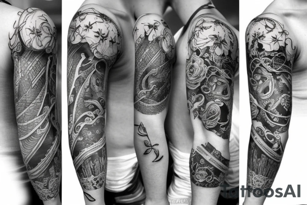 Sleeve tattoo idea