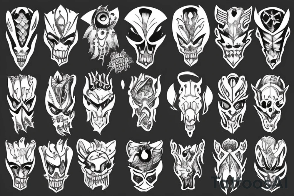 Twin Scorpions tattoo idea