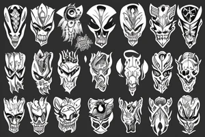 Twin Scorpions tattoo idea