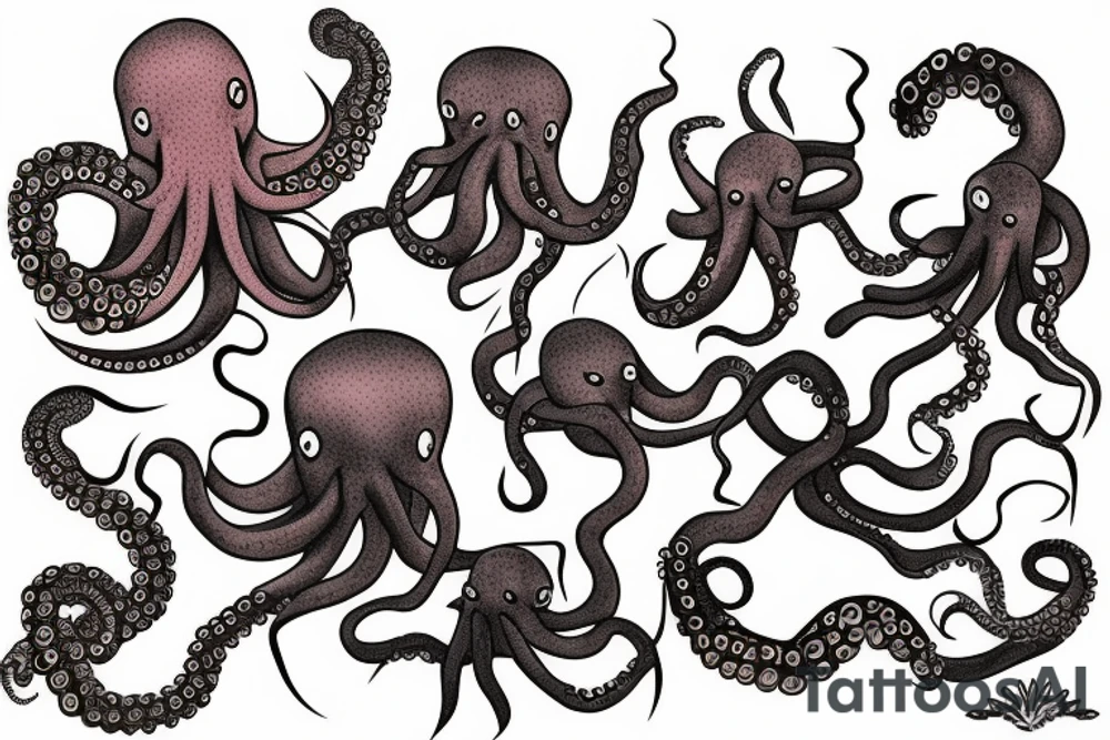 Octopus tattoo idea