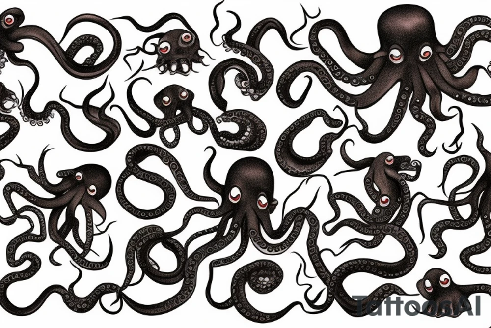 Octopus tattoo idea