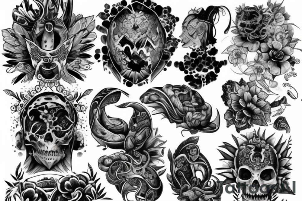 on the back tattoo idea
