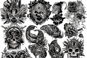 on the back tattoo idea