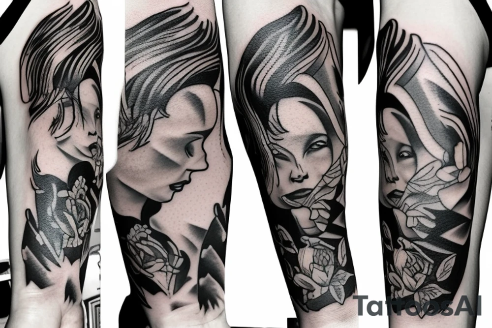 Phoenix tattoo idea