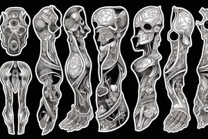 Розы в клумбе tattoo idea