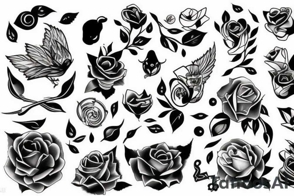 привидение tattoo idea