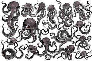 Octopus tattoo idea