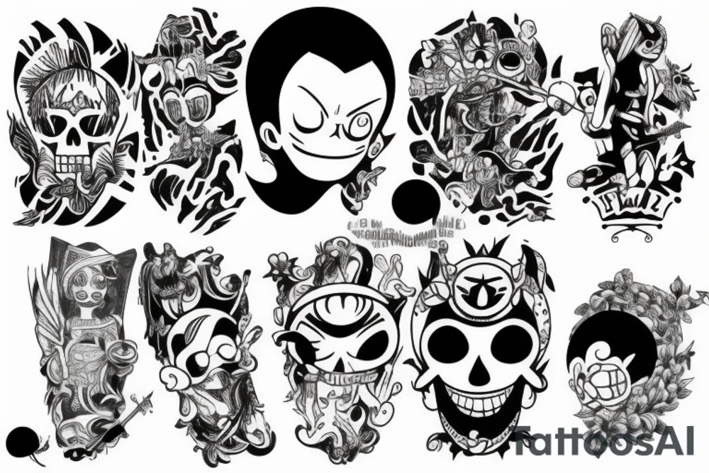 Sleeve tattoo idea