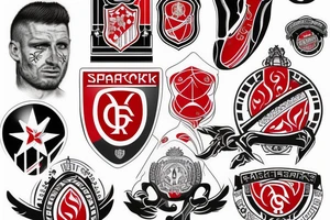 Spartak moscow football club tattoo idea