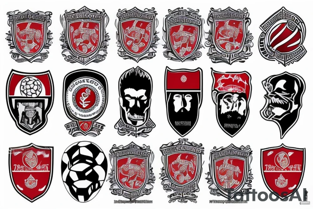 Spartak moscow football club tattoo idea