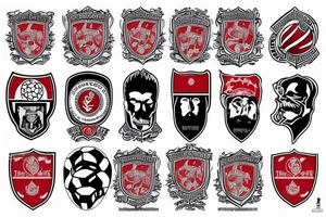 Spartak moscow football club tattoo idea