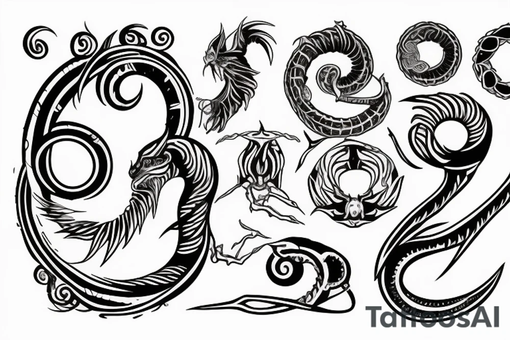 ouroboros tattoo idea