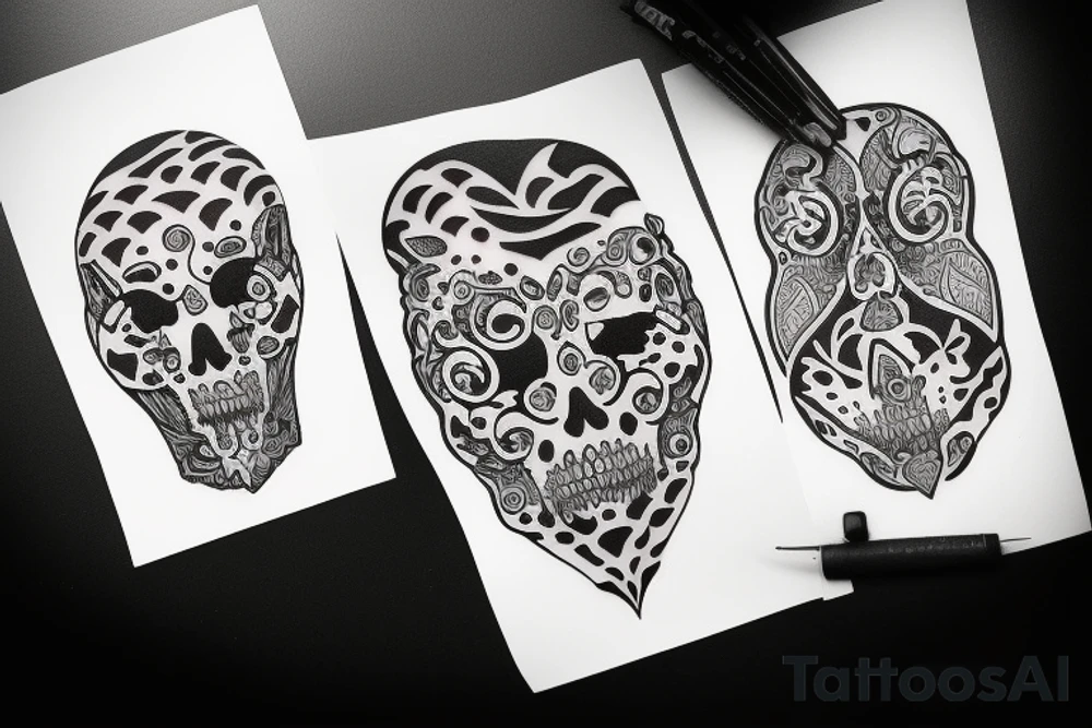 ghost tattoo idea