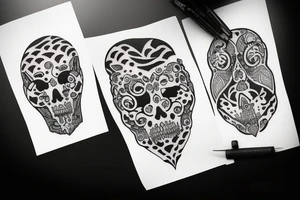 ghost tattoo idea