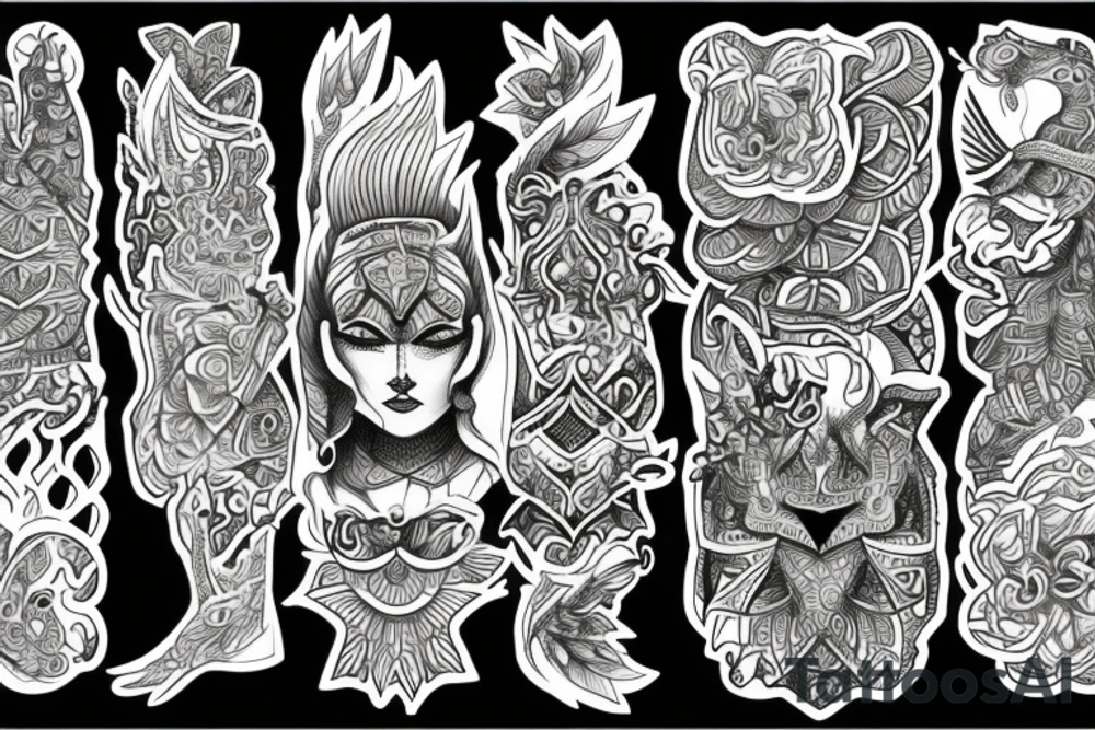 skalapendra tattoo idea