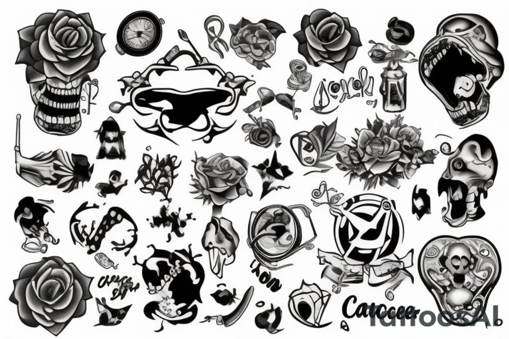 Cancer tattoo idea