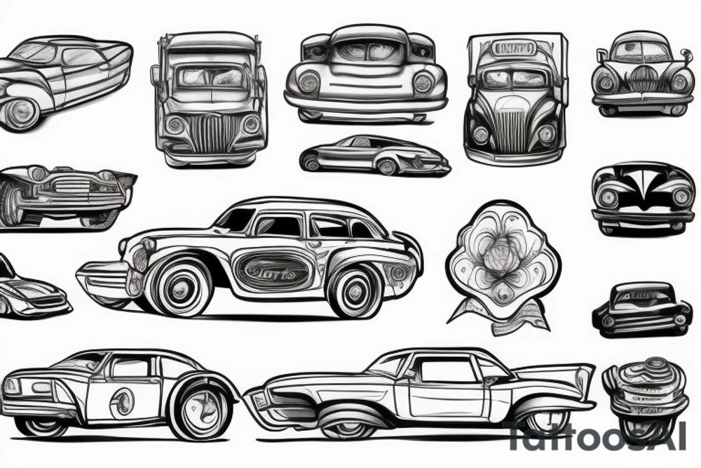 Little car tattoo idea