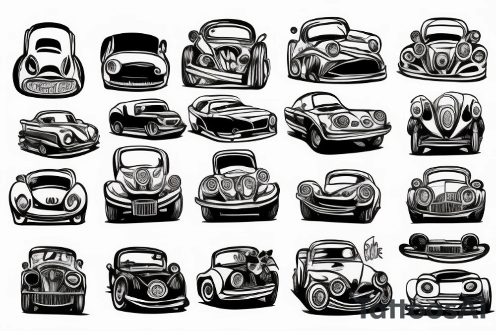 Little car tattoo idea