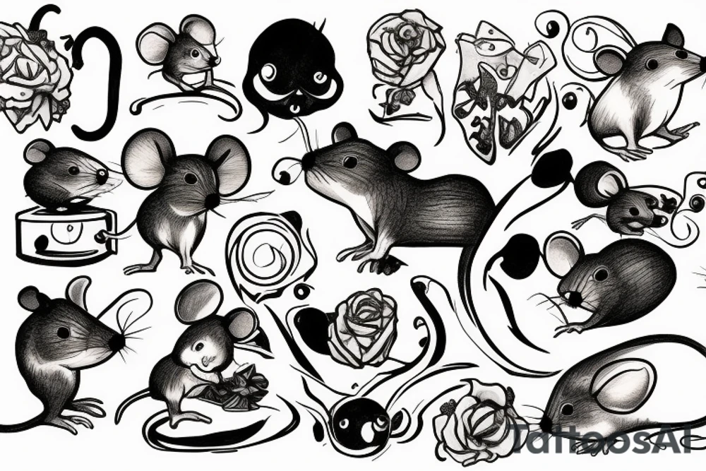 Mouse tattoo idea