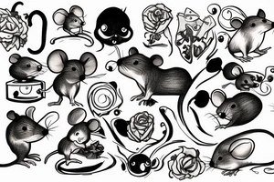 Mouse tattoo idea