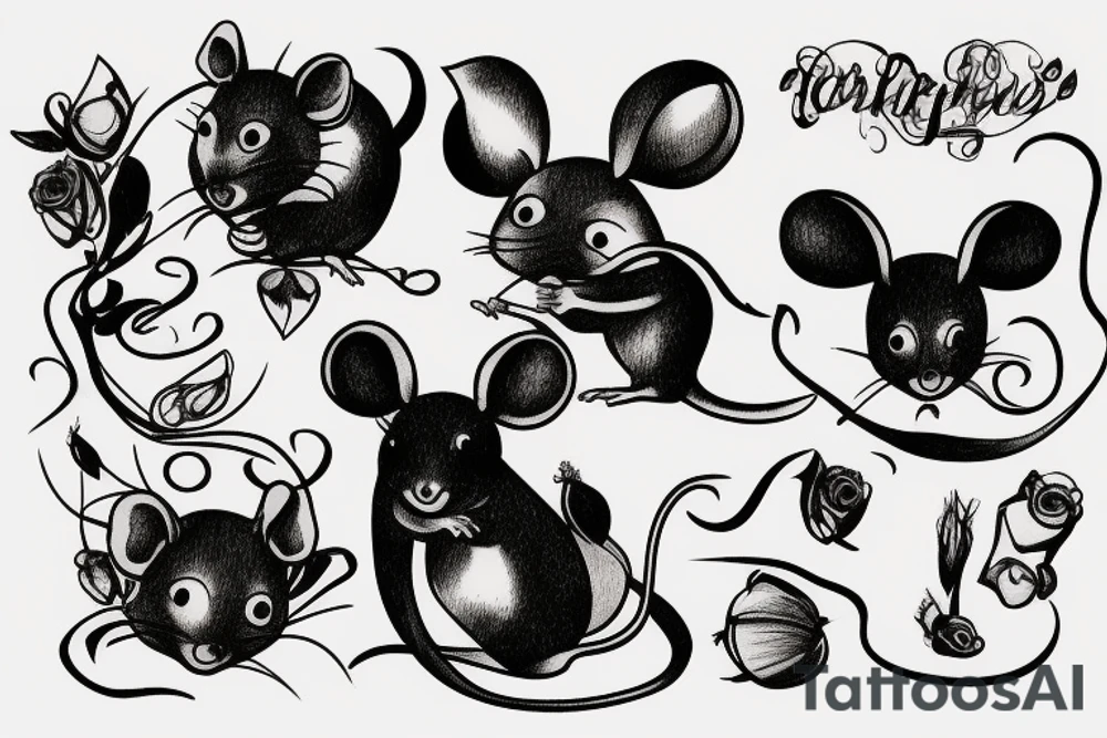 Mouse tattoo idea