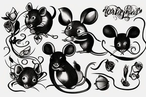 Mouse tattoo idea
