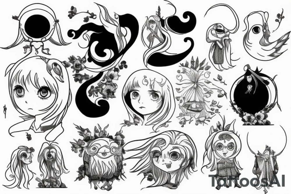 Luna lovegood tattoo idea