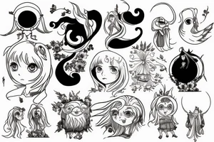 Luna lovegood tattoo idea