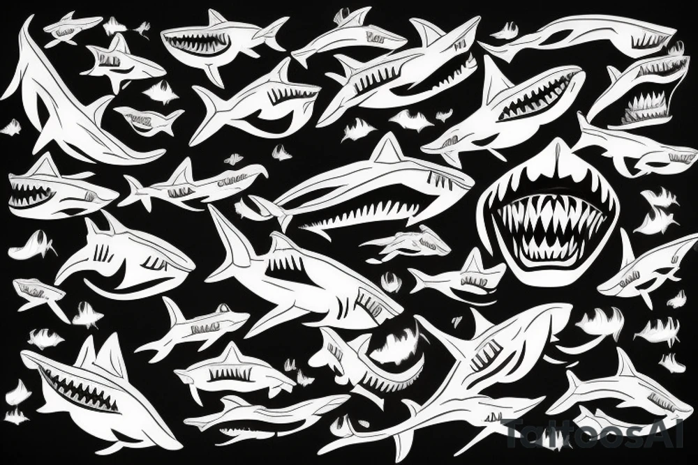 Shark tattoo idea