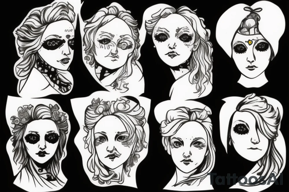 Luna Lovegood face tattoo idea