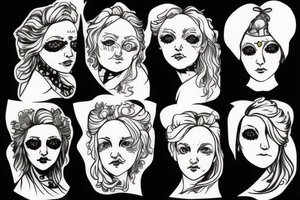 Luna Lovegood face tattoo idea