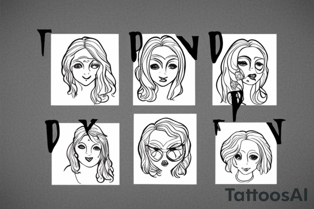 Luna Lovegood face tattoo idea