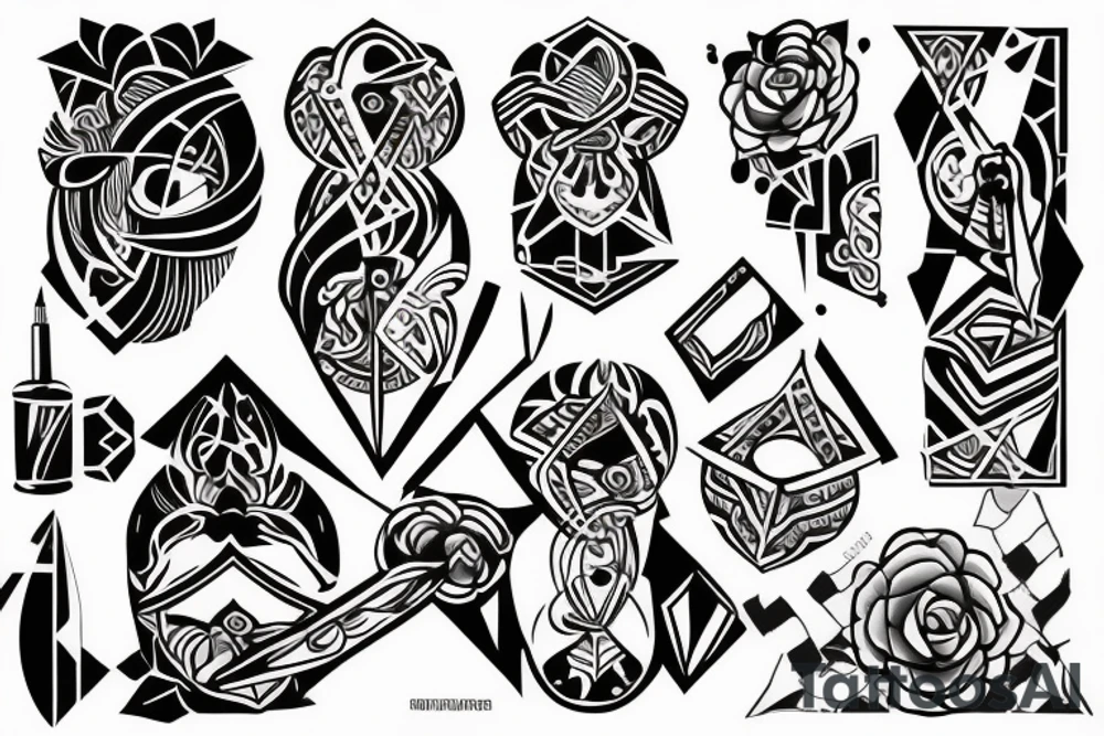 Дракон tattoo idea