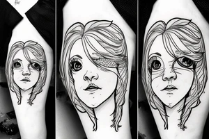 Luna Lovegood face tattoo idea