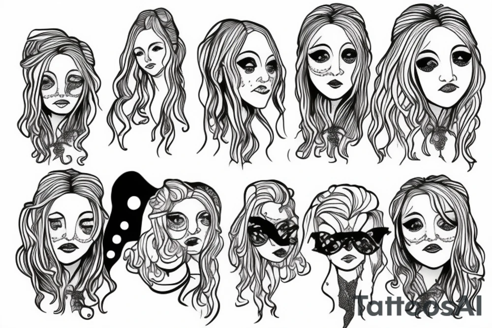 Luna Lovegood face tattoo idea