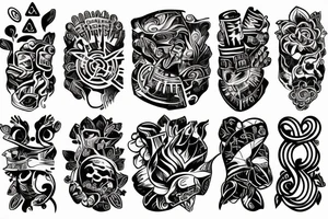 Story on a hand tattoo idea