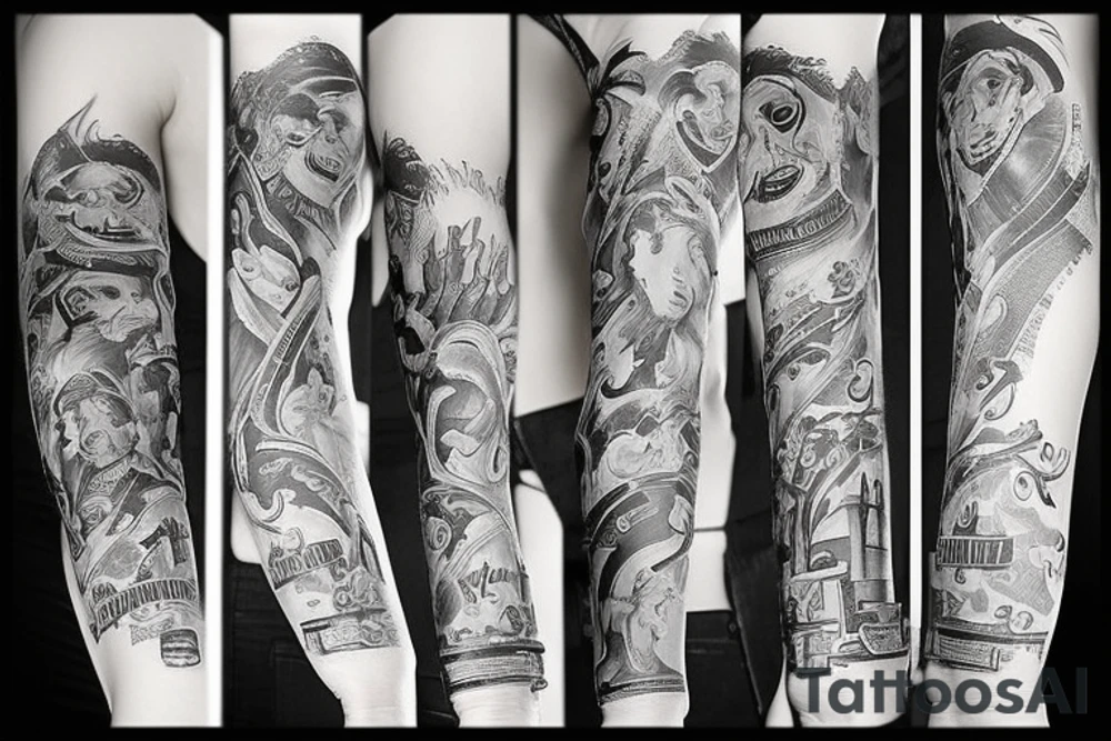 Раздвоение личности tattoo idea