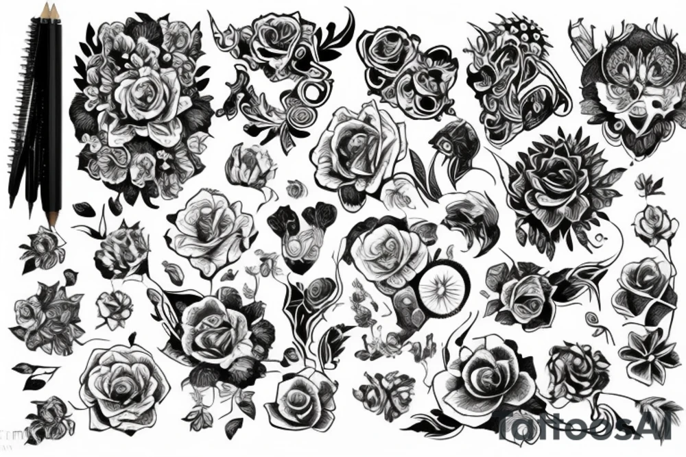 Славянское божество tattoo idea