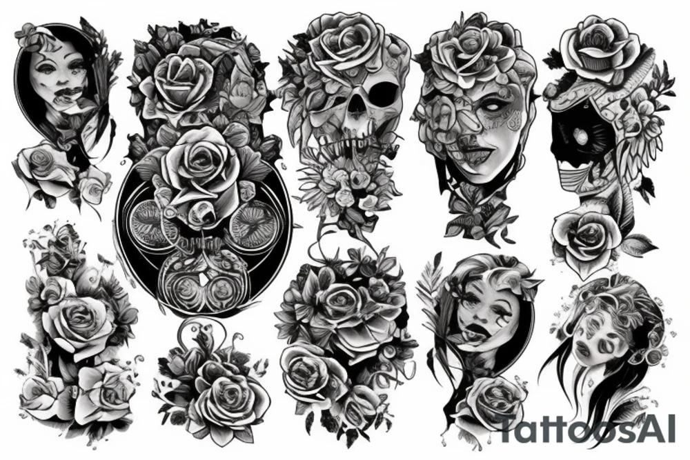 Феникс tattoo idea