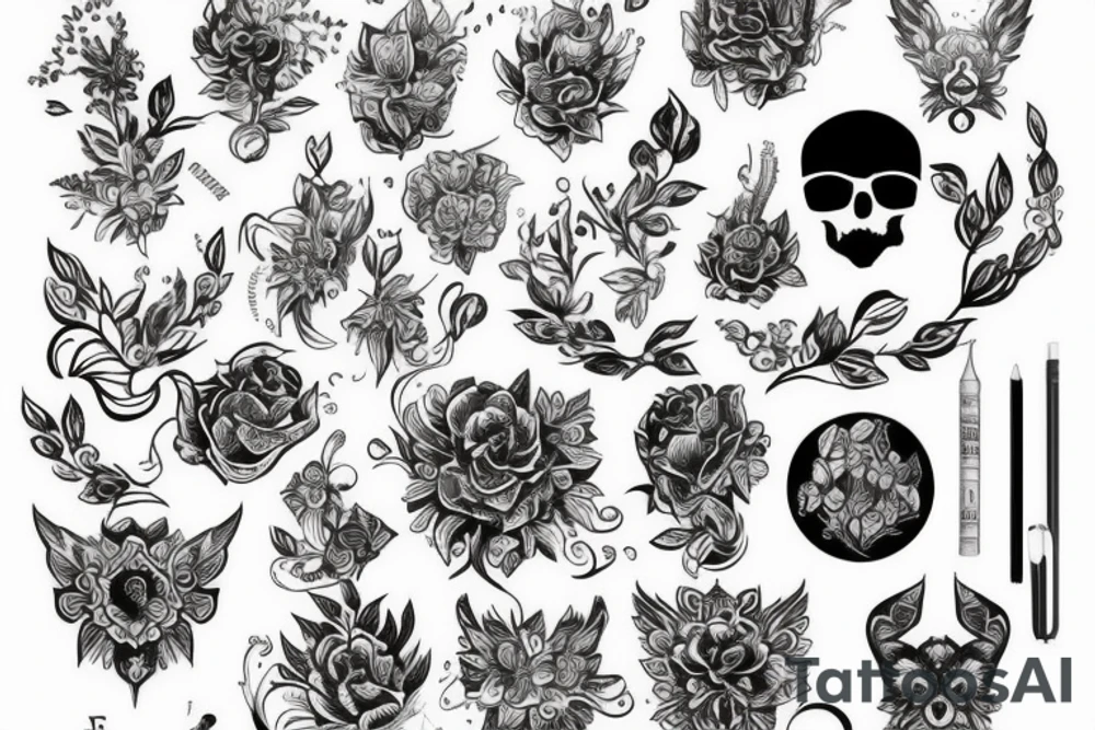 Рукав с львом на предплечье tattoo idea