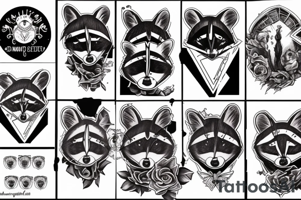 raccoon dark bloods tattoo idea