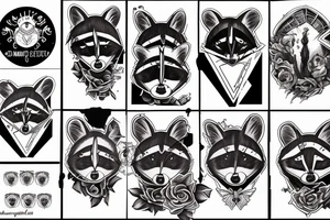 raccoon dark bloods tattoo idea