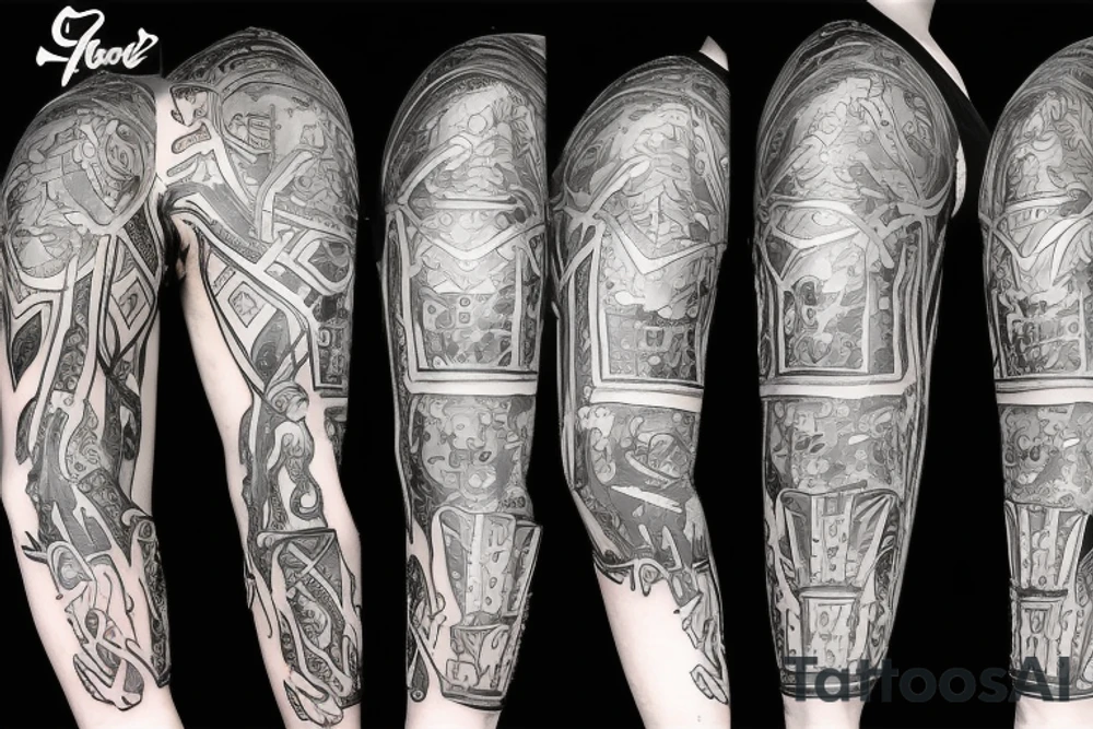 knight tattoo idea