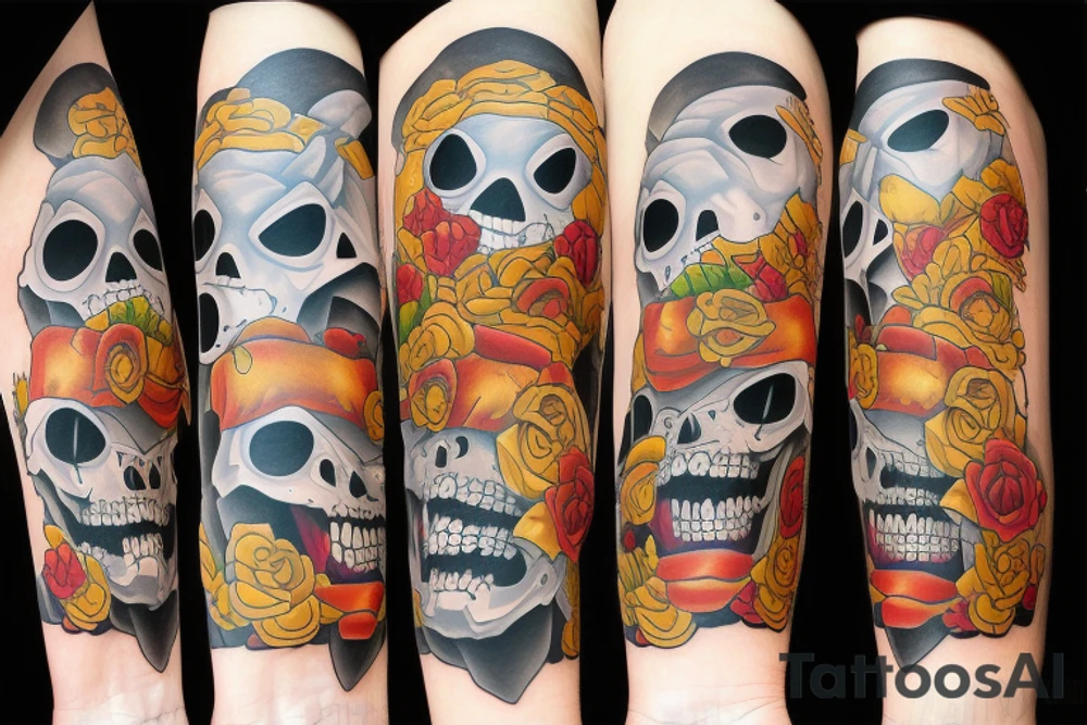 grim fandango tattoo idea