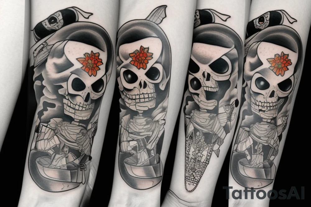 grim fandango tattoo idea