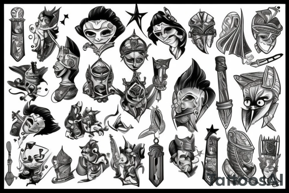 knight tattoo idea
