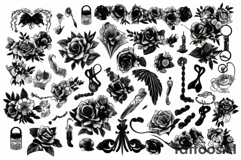 Sex girls tattoo idea